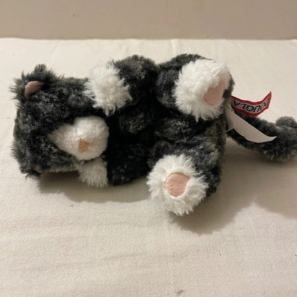 Douglas Plush Kitten Stuffed Animal Gray White Kitten Toy Kids Cat